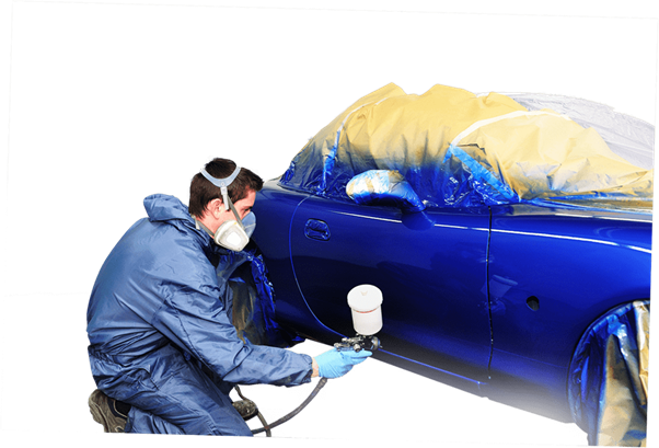 The art of painting work vehicles