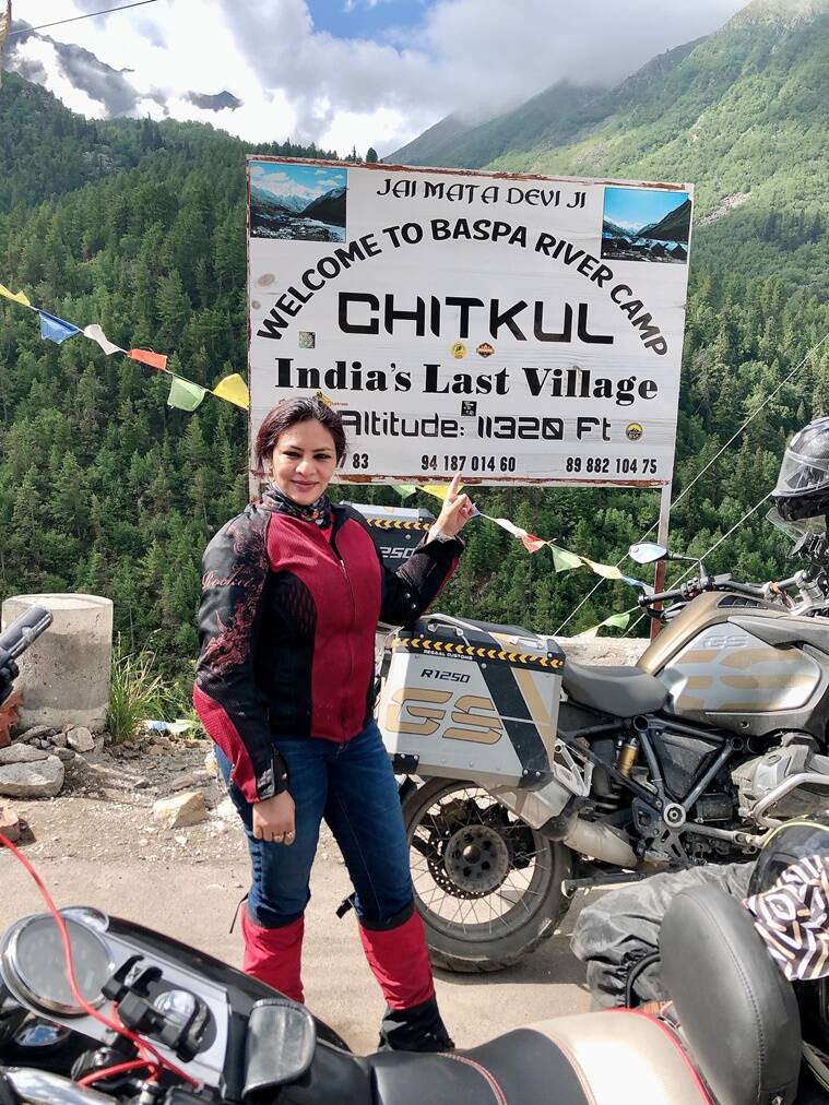 travelling, motorcycle, riding a motorcycle, travelling to the mountains, female bikers, solo travel, Indian female biker, Himachal Pradesh, Ladakh, travel journeys, travel diaries, bike rides, Harley Davidson, indian express news